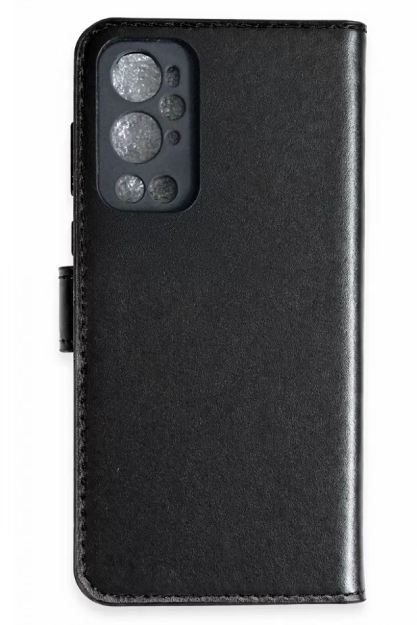 One Plus 9 Pro Trend S Plus Kapaklı Kılıf - Siyah