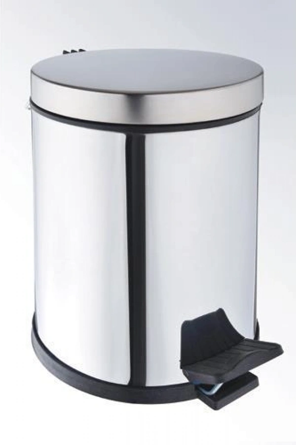 Onno CK-9000-3 Pedallı Paslanmaz Çöp Kovası 3 LT