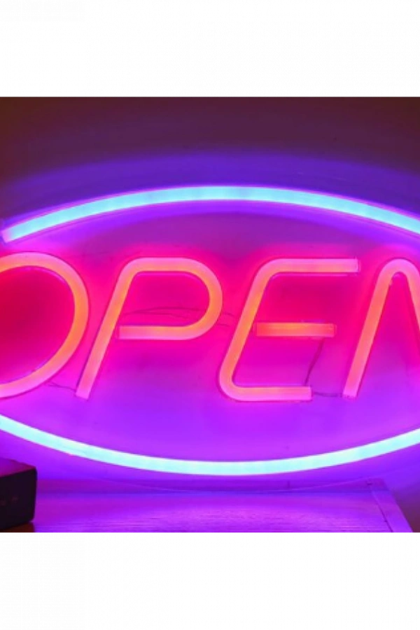OPEN Tasarımlı Neon Led