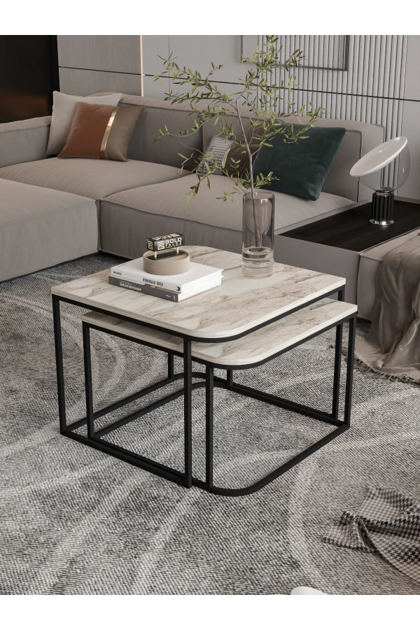 Orta Sehpa Damla İkili Lüx Efes