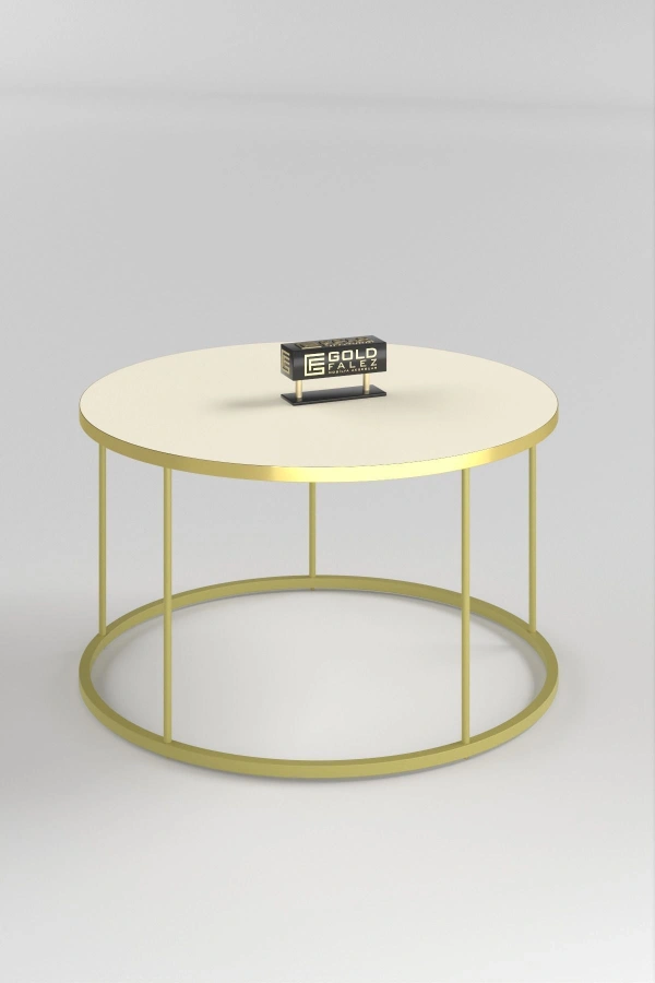 ORTA SEHPA TERRA LÜX GOLD KREM