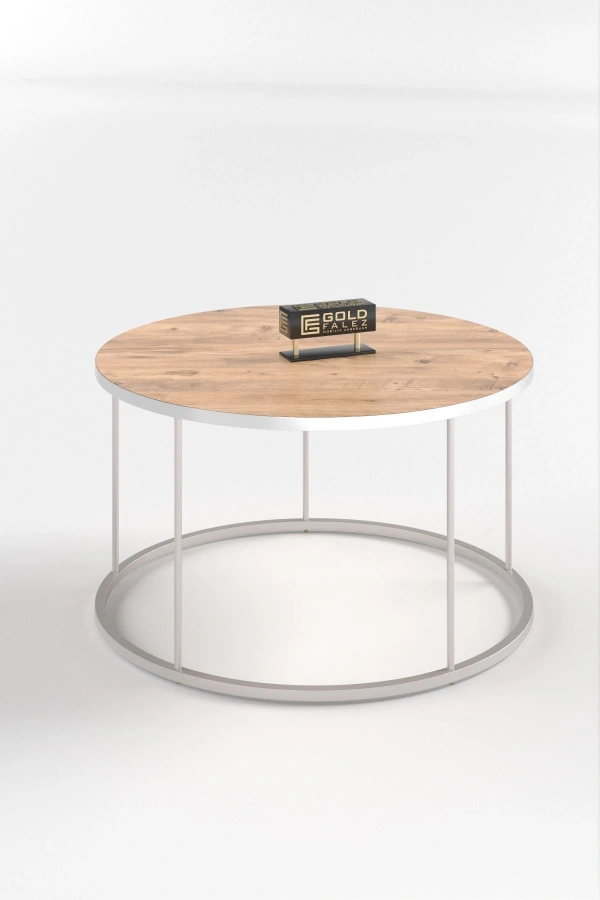 ORTA SEHPA TERRA LÜX GÜMÜŞ CEVİZ