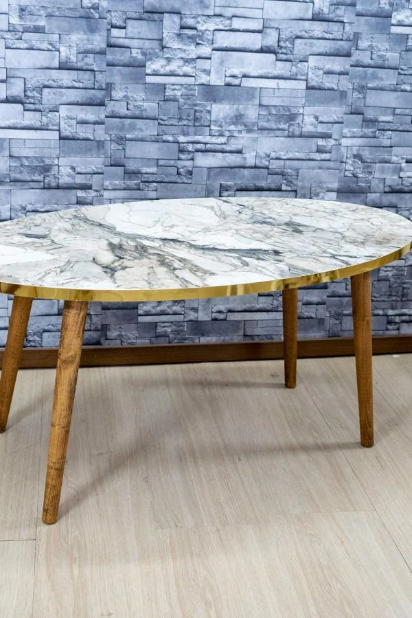 Orta Sehpa  Torna Elips Efes Ahşap