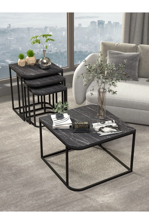 Orta Sehpa Ve Zigon Sehpa Damla Bendir