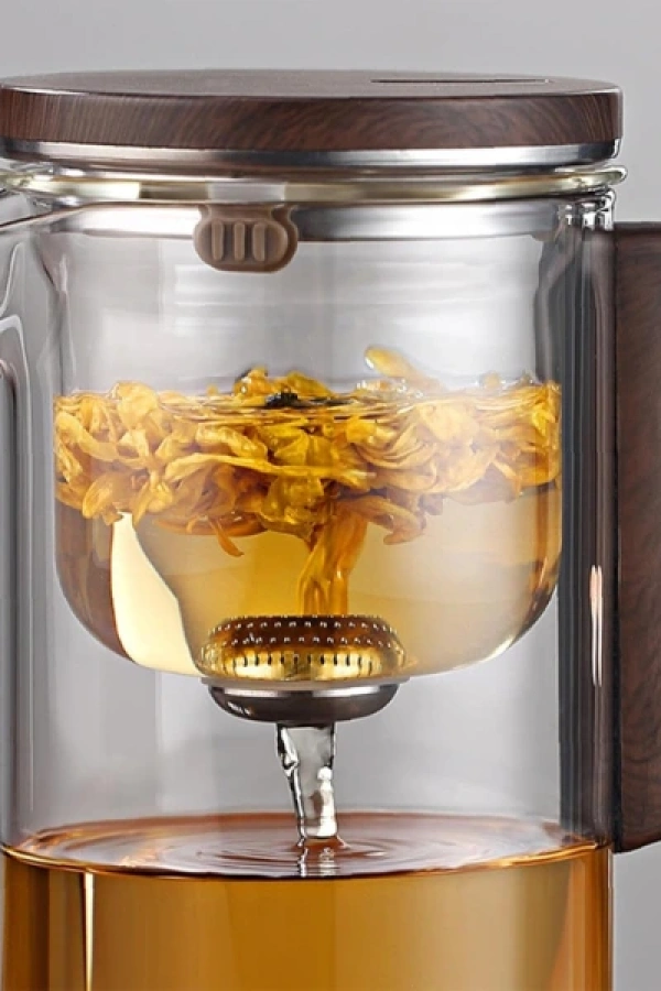 Otomatik Cam Demlik Ve 2li Bardak Seti