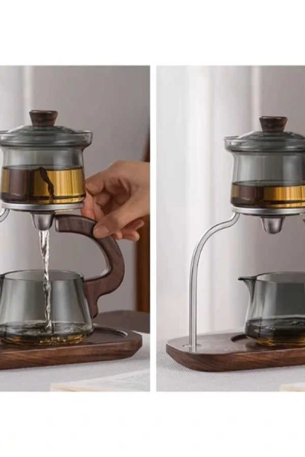 Otomatik Manyetik Borosilikat Demlik Seti