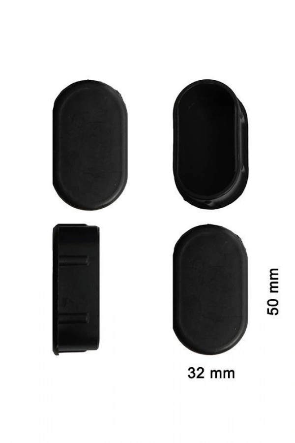 Oval Profil İç Tapa 32x50 mm 4 Adet
