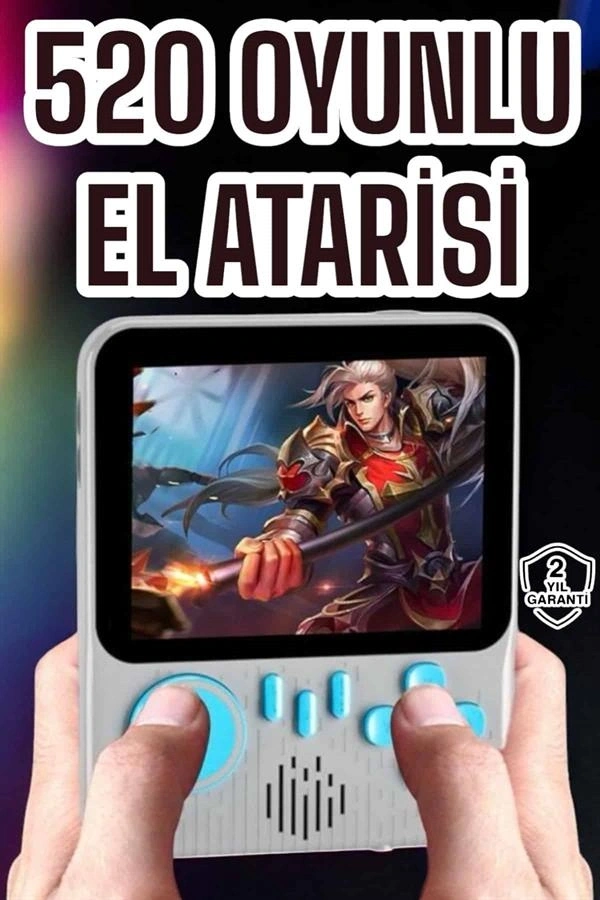 Oyun Konsolu Retro Oyun Konsolu Tvye Bağlanabilir Taşınabilir