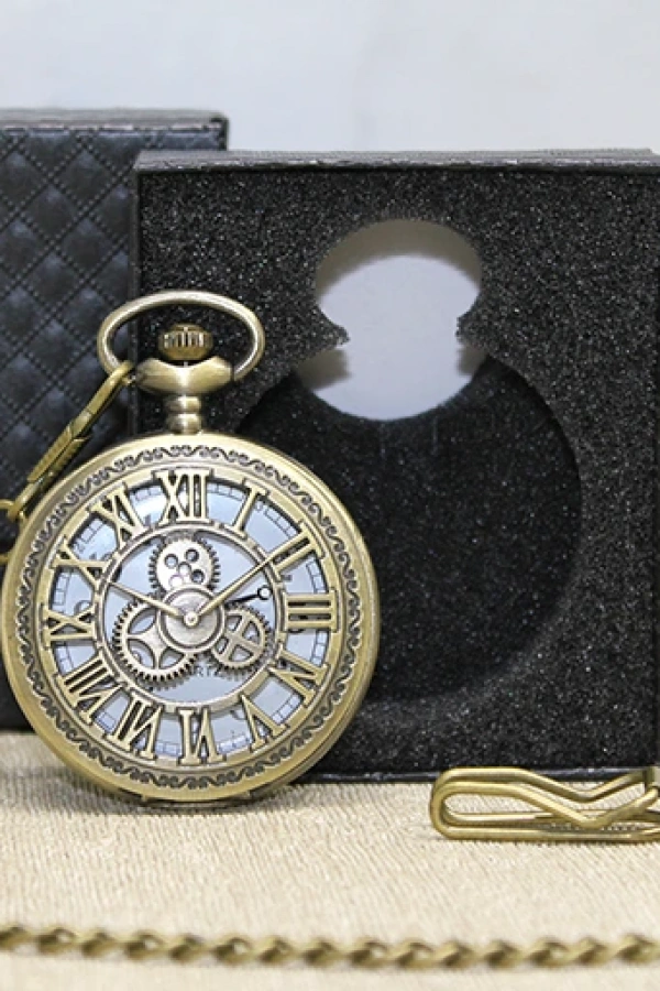 Özel Kutulu Antik Köstekli Saat Model 2
