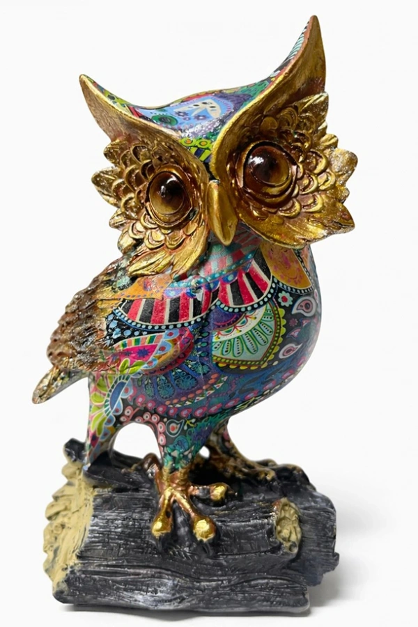 Özel Tasarım Polyester Baykuş Model 2