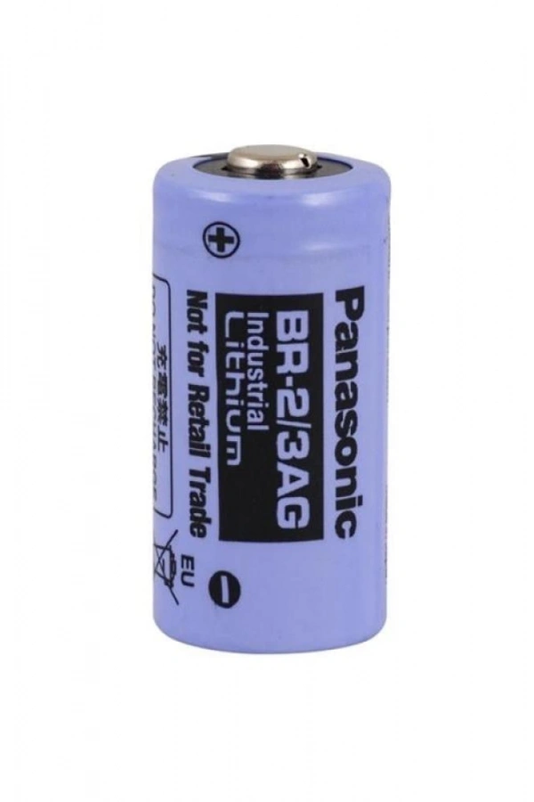 Panasonic BR- 2/3AG Indistruial Lİthium - 3V Pil