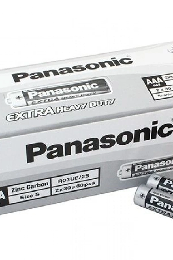 Panasonic Manganez İnce Kalem AAA Pil 60Lı Paket