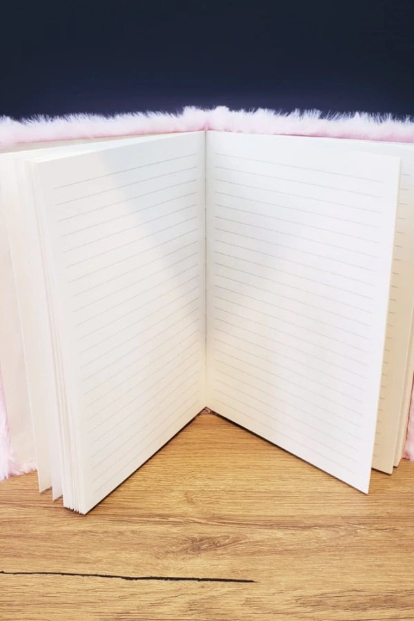 Panda Tasarımlı Peluş Defter