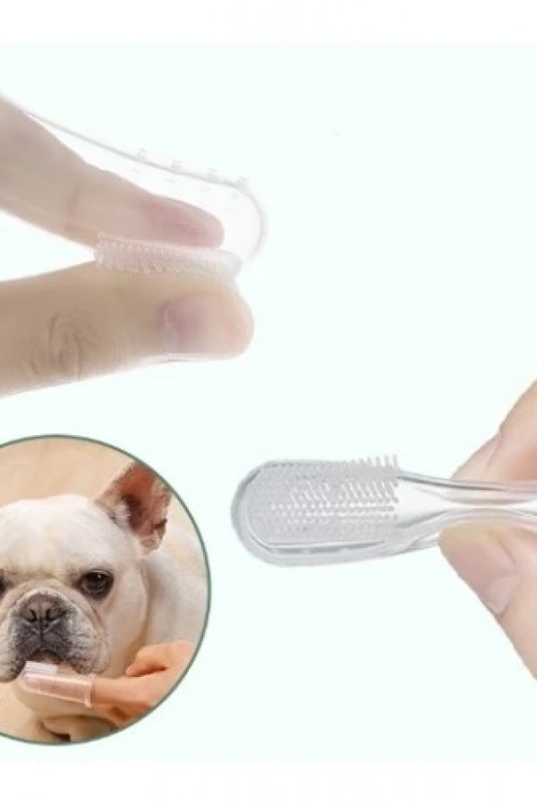 Parmağa Takılan Hayvan Diş Kaşıma Fırçası