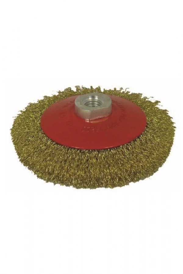 Partner 03032 M14 Vidalı  Sarı Telli Fırça 115 mm