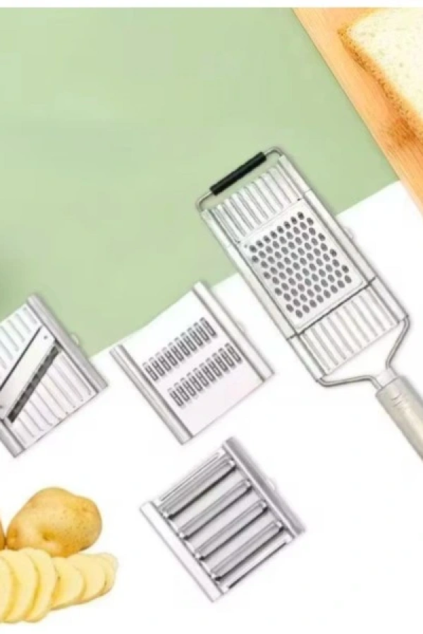 Paslanmaz Çelik 4lü Set El Rendesi