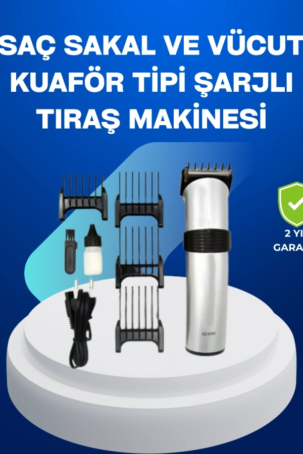 Paslanmaz Çelik Bıçaklı Tıraş Makinesi – Keskin ve Dayanıklı