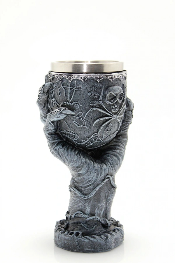 Paslanmaz Çelik El Tasarımı Kadeh Bardak Model 1