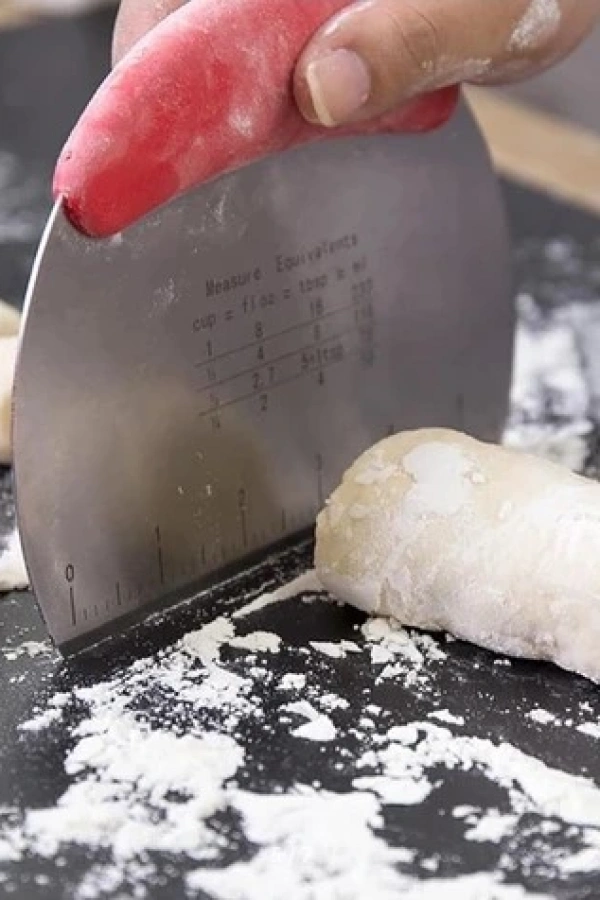 Paslanmaz Çelik Hamur Kesme ve Şekillendirme Spatulası