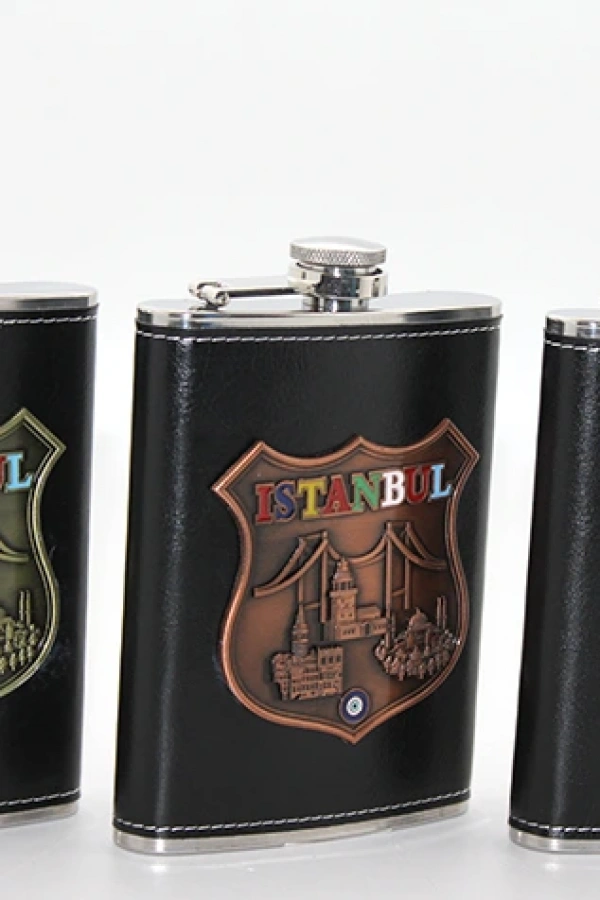 Paslanmaz Çelik İstanbul Yöresel Matara Model 1