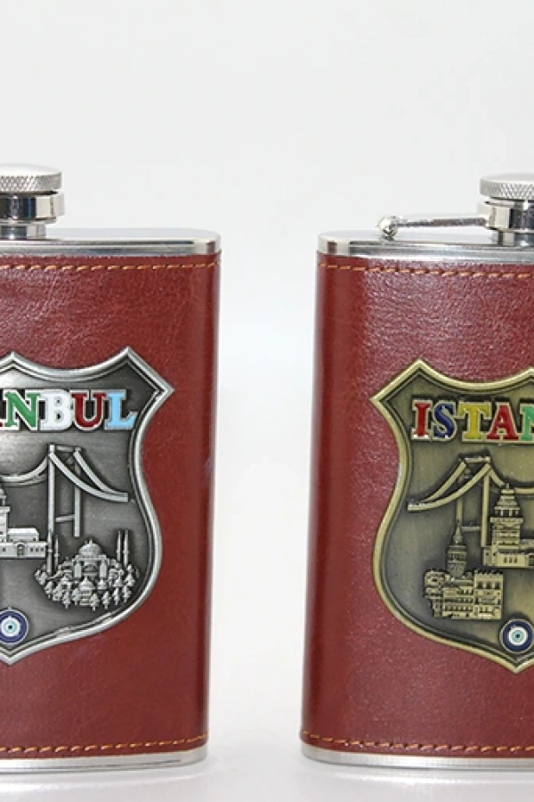 Paslanmaz Çelik İstanbul Yöresel Matara Model 2