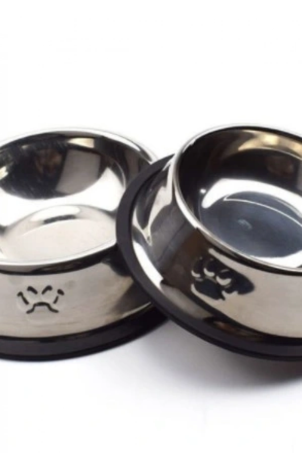 Paslanmaz Çelik Metal Mama Kabı 18 cm.