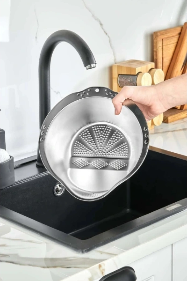 Paslanmaz Çelik Pirinç Süzgeci