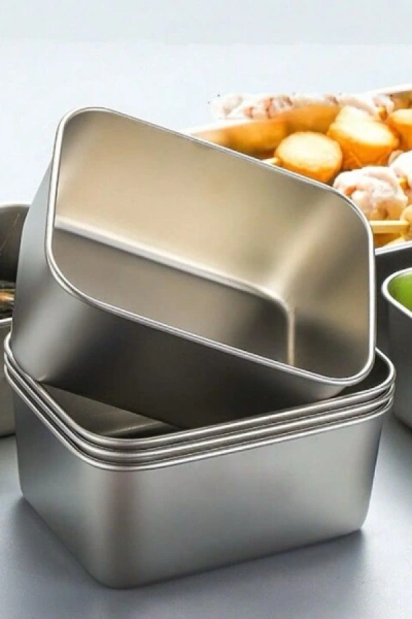 Paslanmaz Çelik Saklama Kabı