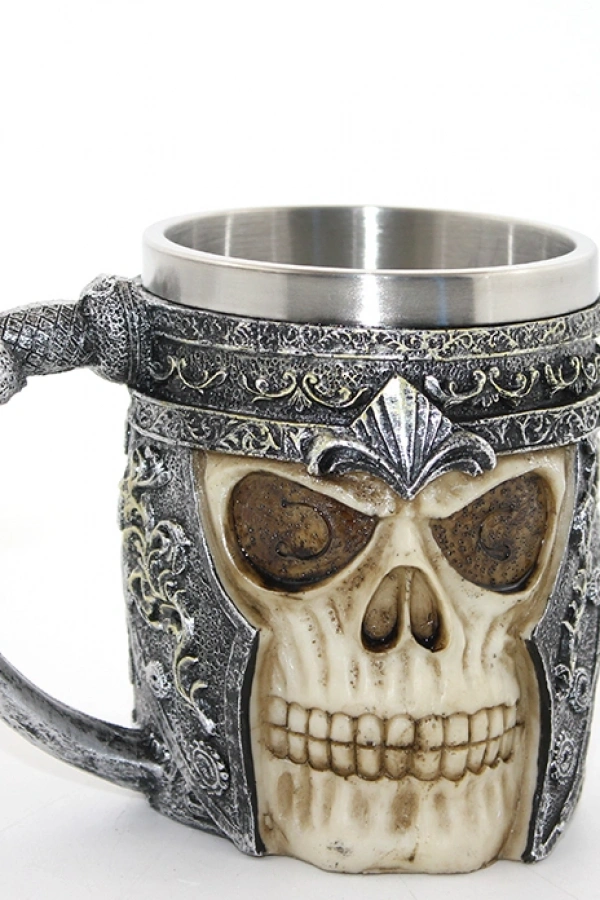 Paslanmaz Çelik Şövalye Kupa Bardak