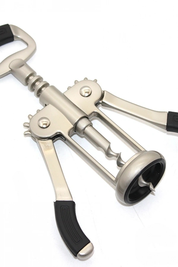 Paslanmaz Çelik Tirbuşon Şarap Açacağı Model 5