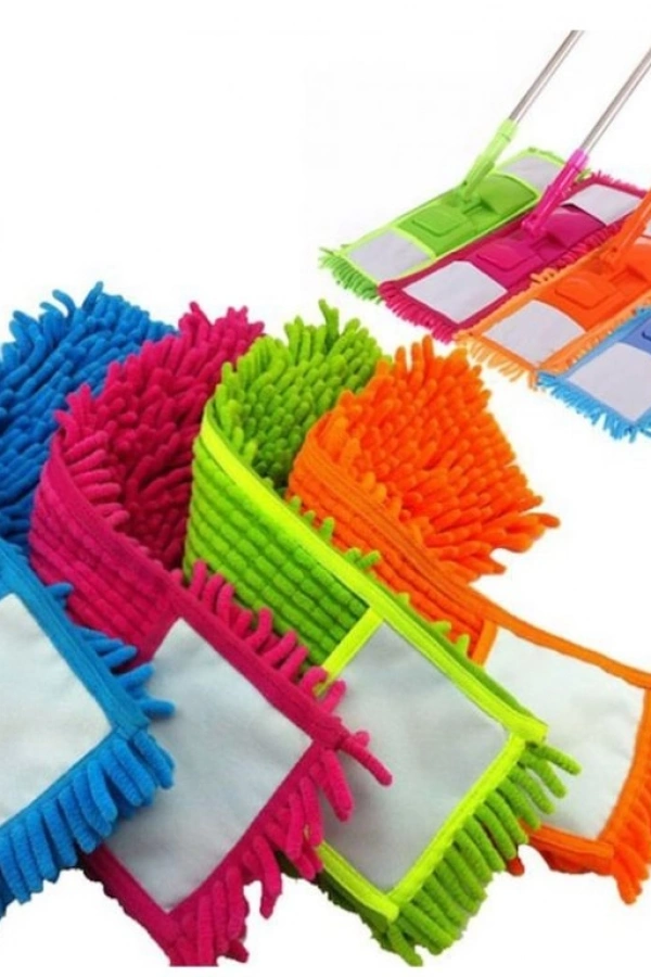 Paspas Yedeği Mikrofiber Makarna Mop Paspas Yedeği 40 Cm