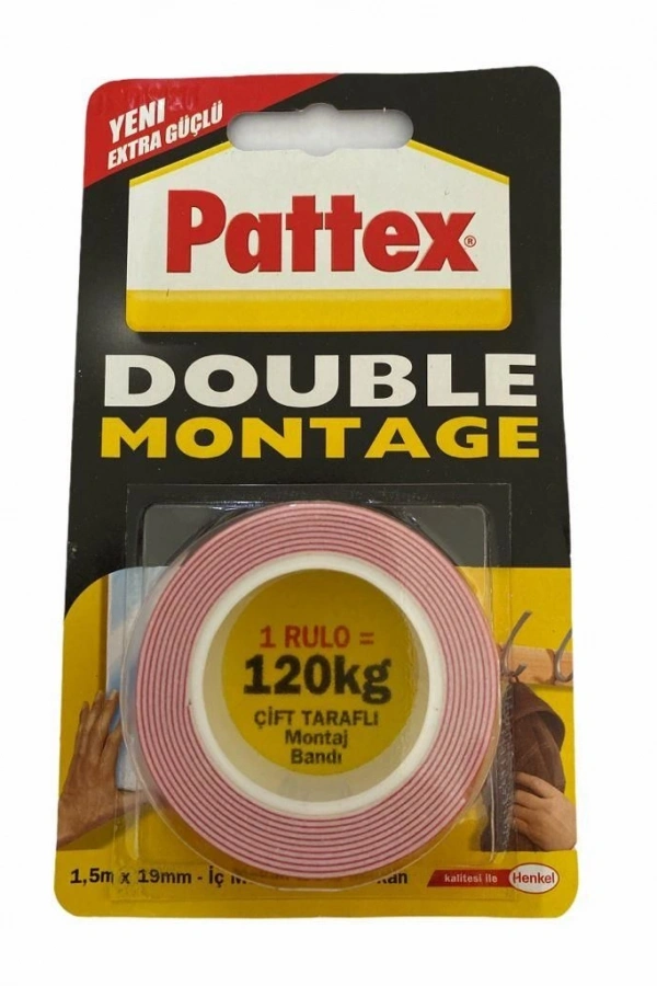 Pattex Double Montage Çift Taraflı Bant 120 kg