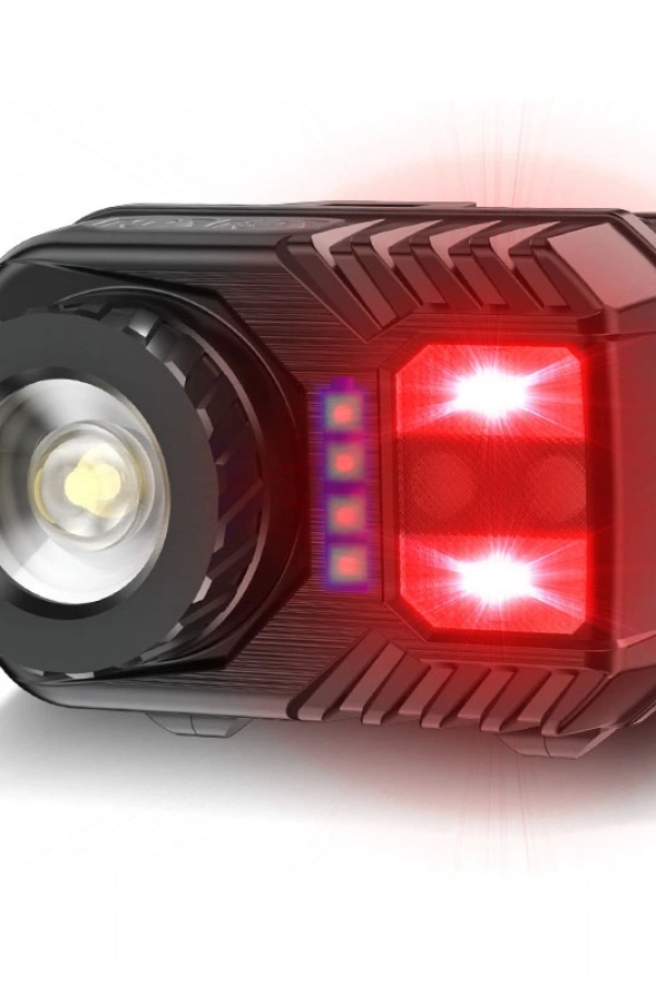 PeakStar PS-571 Sensör XPG COB LED USB Şarj Edilebilir Lityum Pilli Zoomlu Kafa Lambası