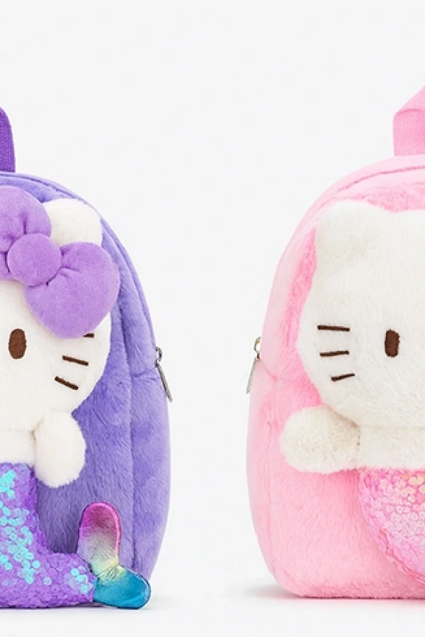 Peluş Hello Kitty Deniz Kızı Sırt Çantası