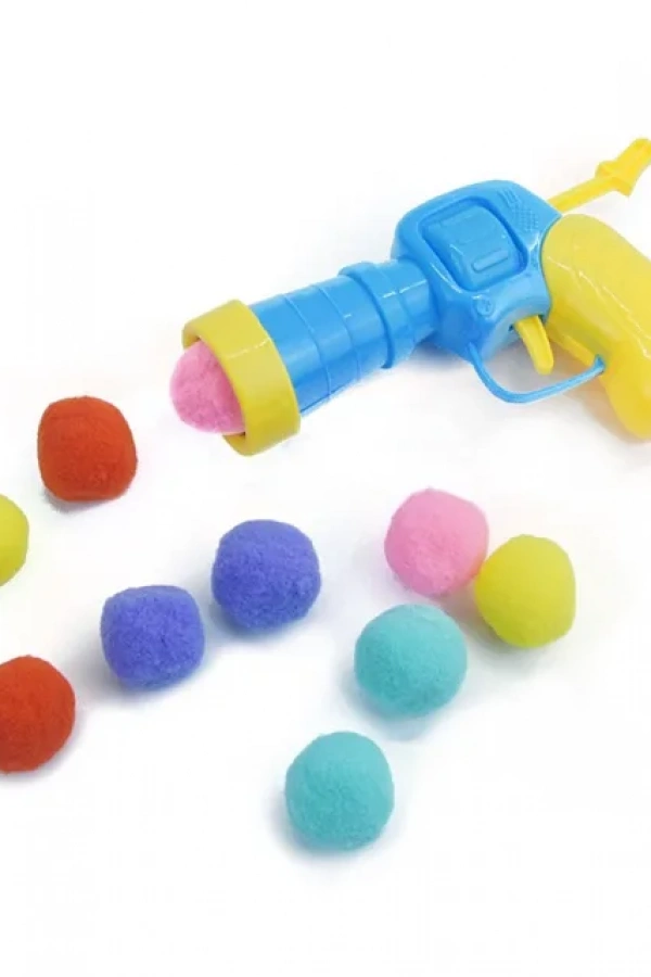 Peluş Top Atan İnteraktif Kedi Oyuncağı