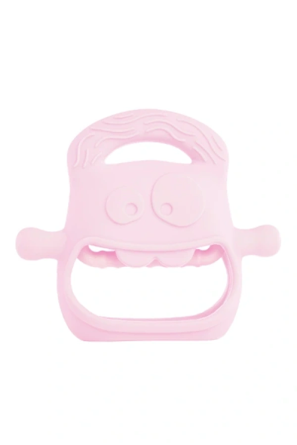 Pembe Bebek Silikon Diş Kaşıyıcı