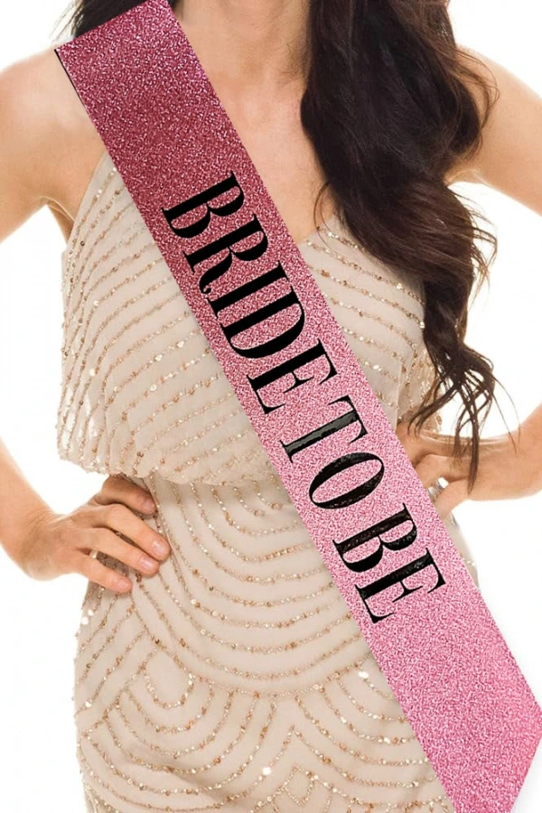 Pembe Bride To Be Kuşak Kemer