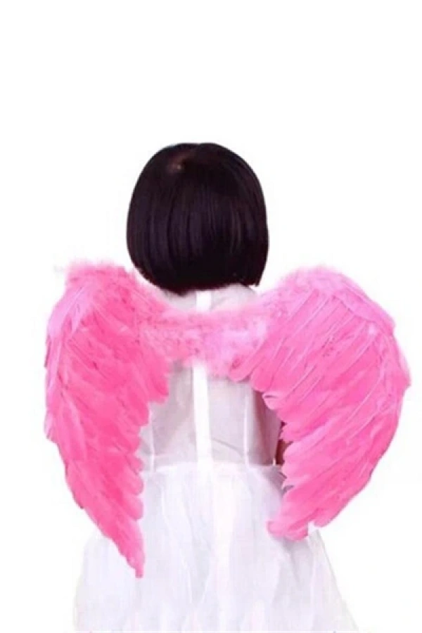 Pembe Melek Kanatları Küçük