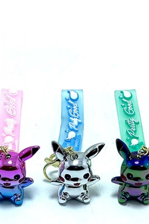 Pikachu Silikon Anahtarlık