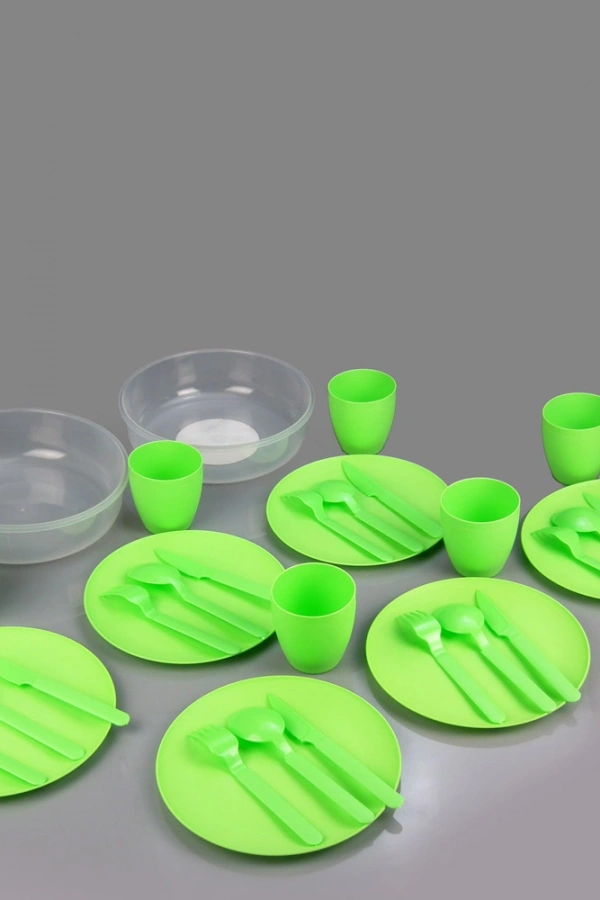 Piknik Seti 6 Kişilik Çantalı 32 Parça