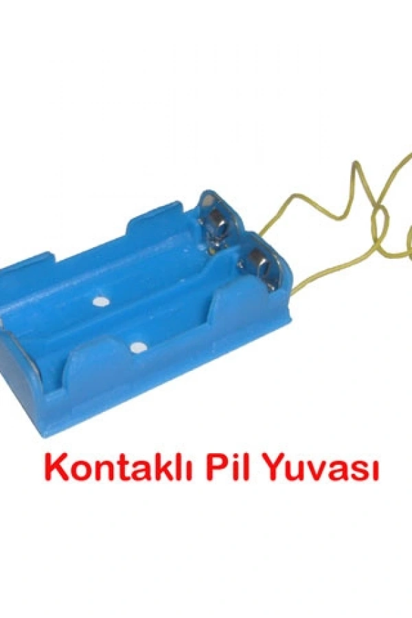 Pil Yuvası - Okul Deney Pil Yatağı 50 Adet