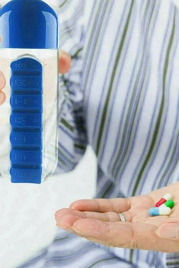 Pillbox Su Matarası