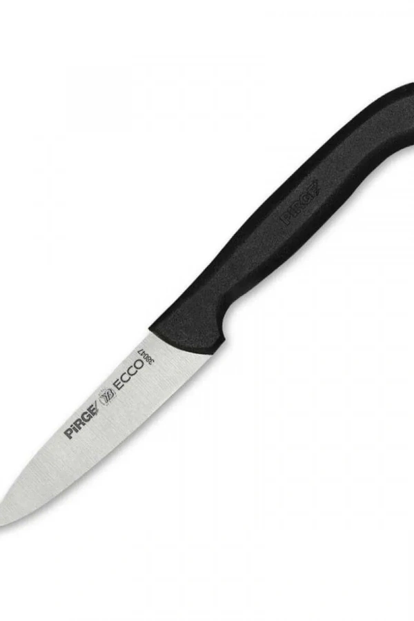 Pirge 38047 Ecco Düz Sebze Bıçağı 9 cm - Siyah