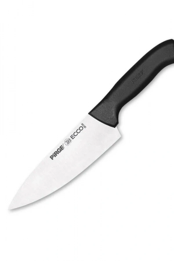 Pirge 38159 Ecco Şef Bıçağı 16 cm - Siyah
