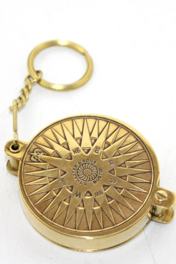 Pirinç Anahtarlık Model 7