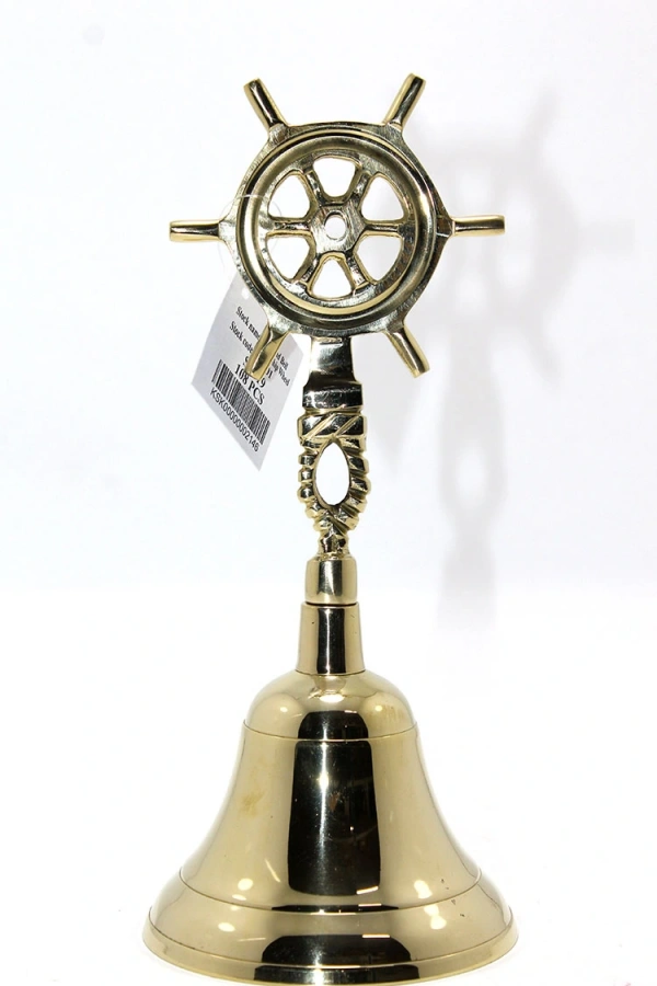 Pirinç Dümen Kulplu El Çanı