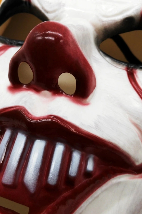 Plastik Joker Maskesi Killer Palyaço Maskesi