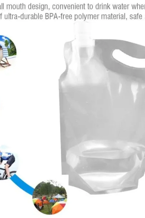 Plastik Kapaklı Su Torbası 1 Litre