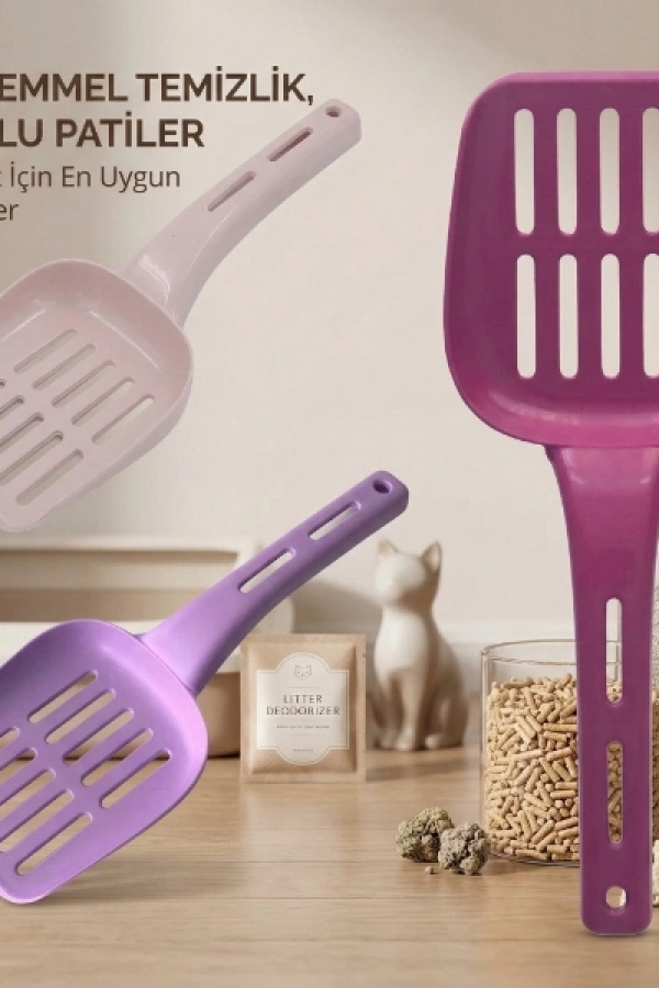 Plastik Kedi Kumu Küreği