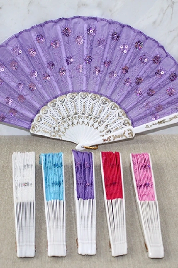 Plastik Pullu Yelpaze